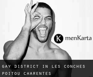 Gay District in Les Conches (Poitou-Charentes)